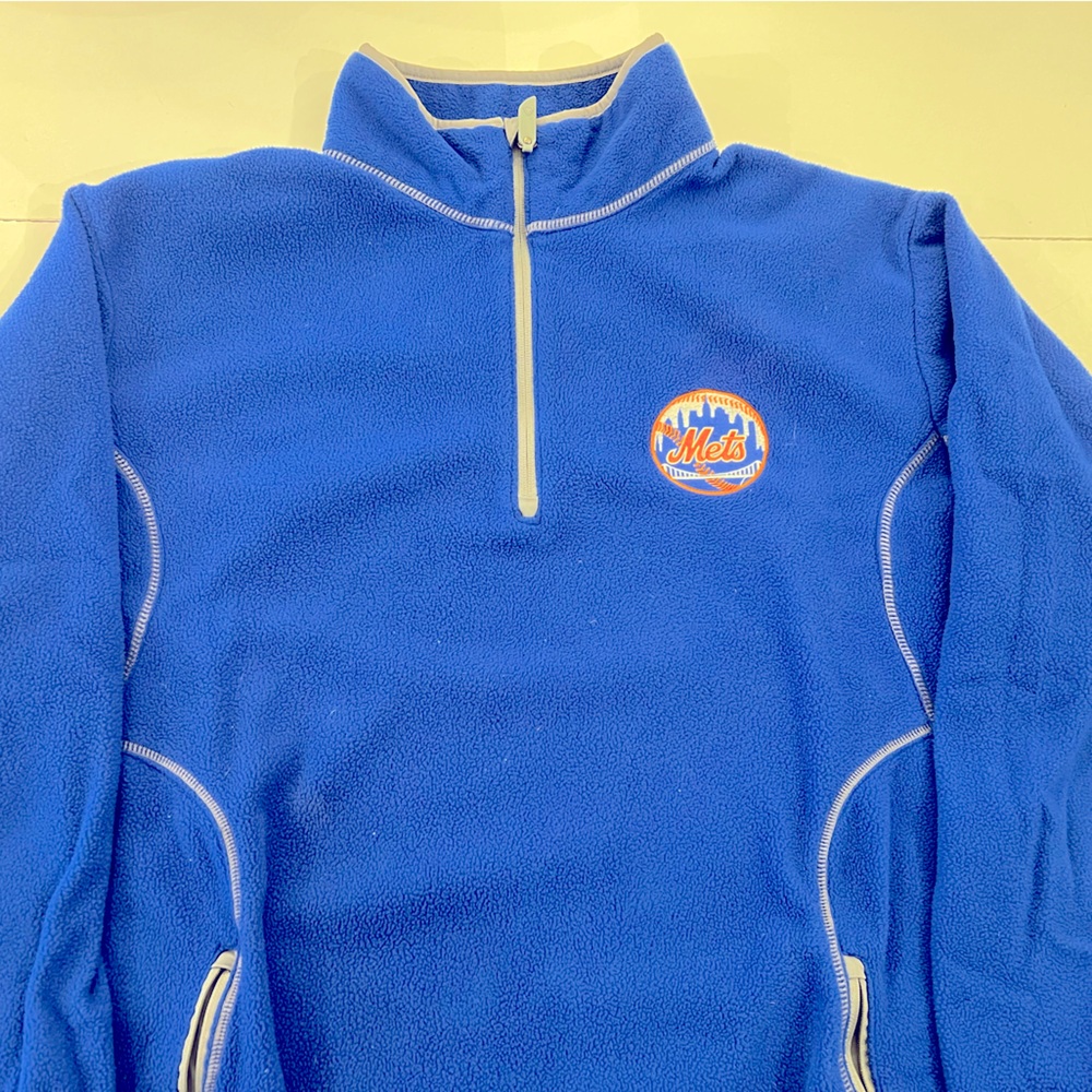 NY Mets Antigua Zip Sweatshirt - XL 
Brand New w/o Tags